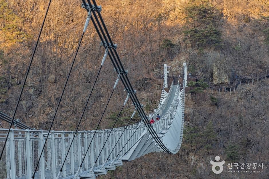 운일암반일암 구름다리 사진 4