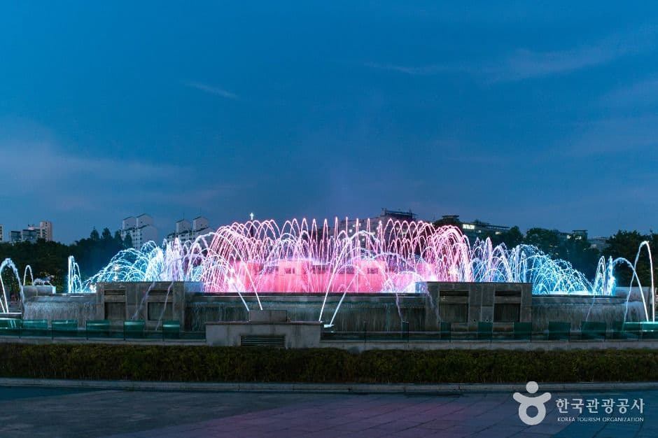 일산호수공원 노래하는분수대 사진 2