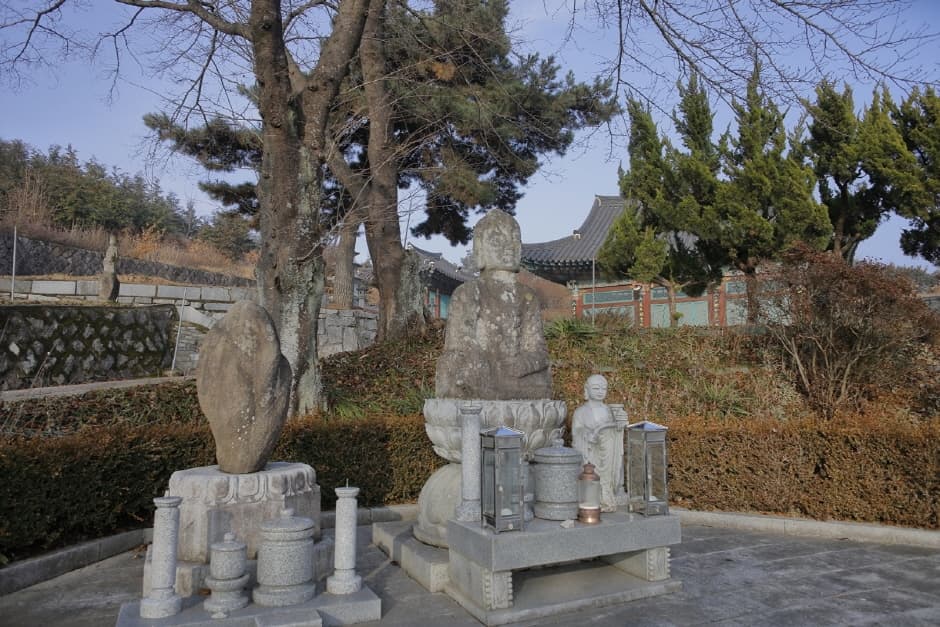 광경사지 석불좌상