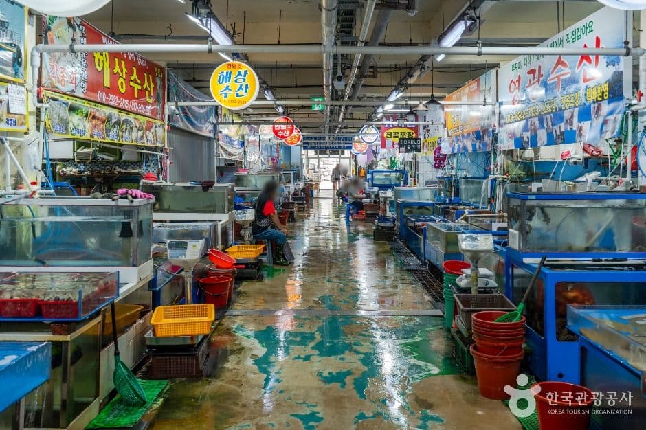 무창포 수산물시장 사진 3