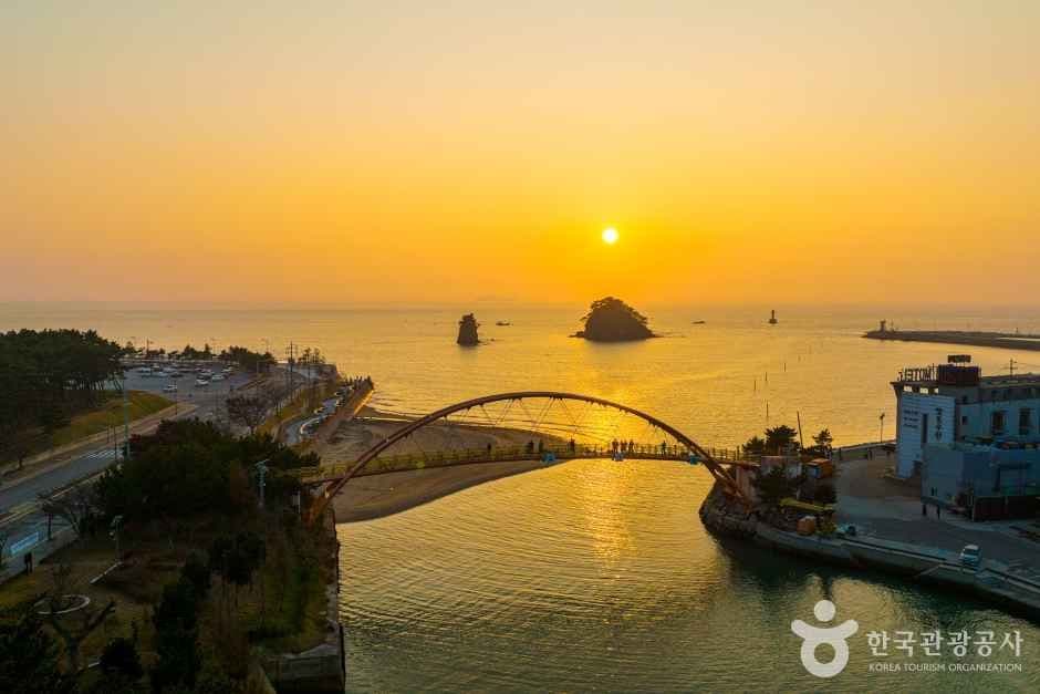 꽃지해수욕장 사진 1