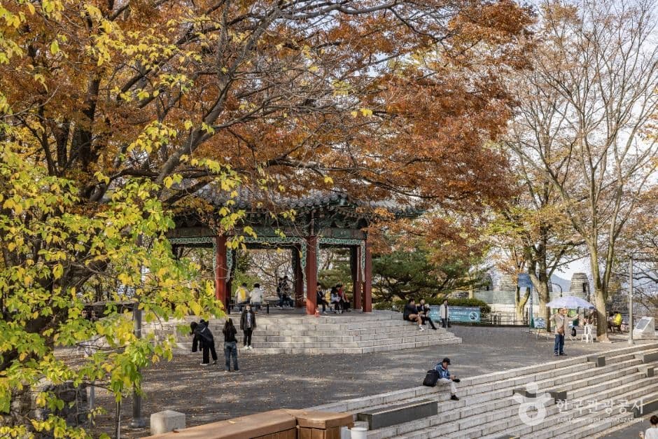 남산 팔각정 사진 3
