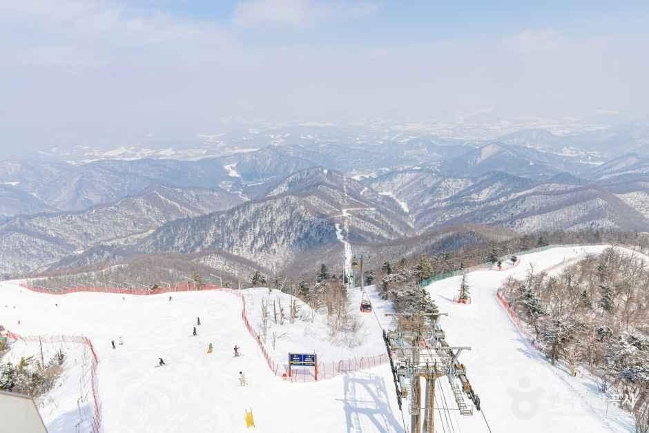 모나용평 스키장 사진 6