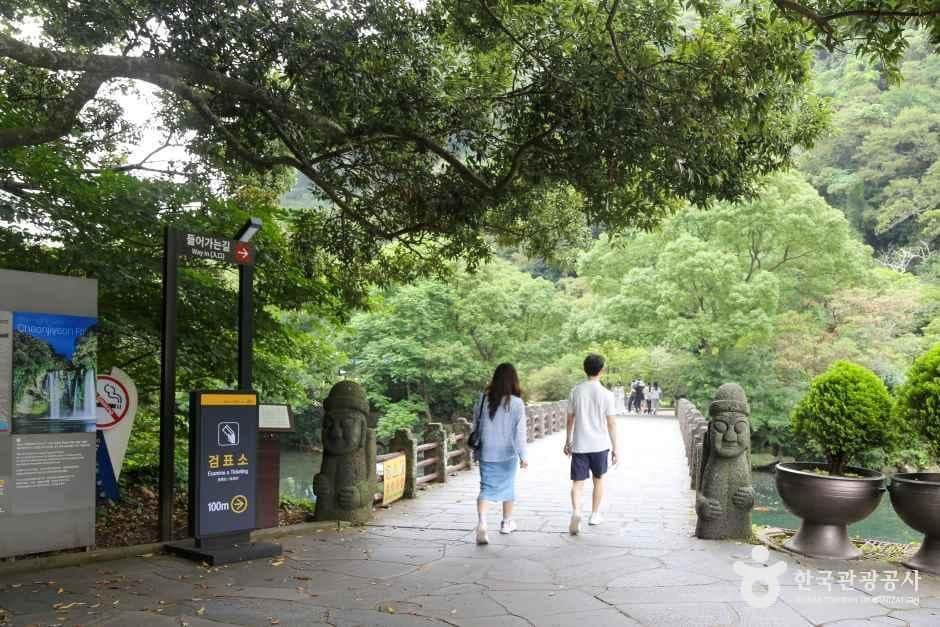 천지연폭포 사진 3