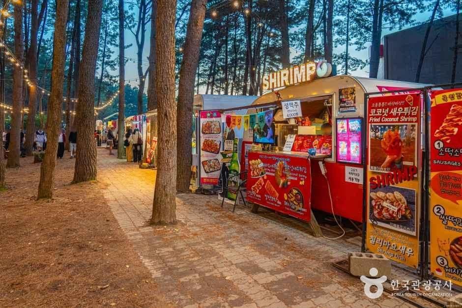 수목원길 야시장 사진 1