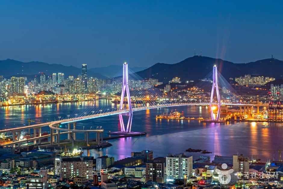 청학배수지 전망대 사진 1