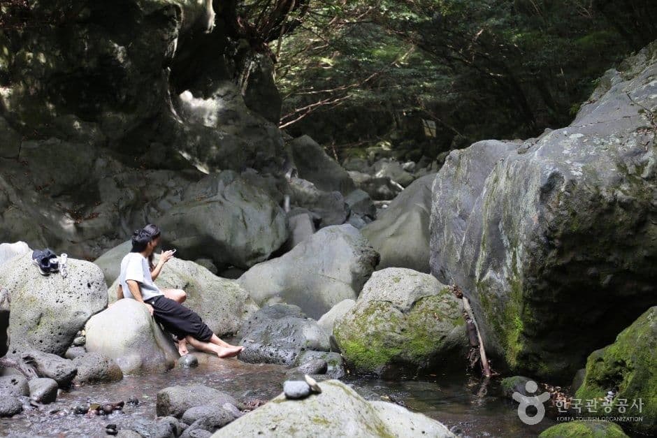 돈내코 원앙폭포 사진 6