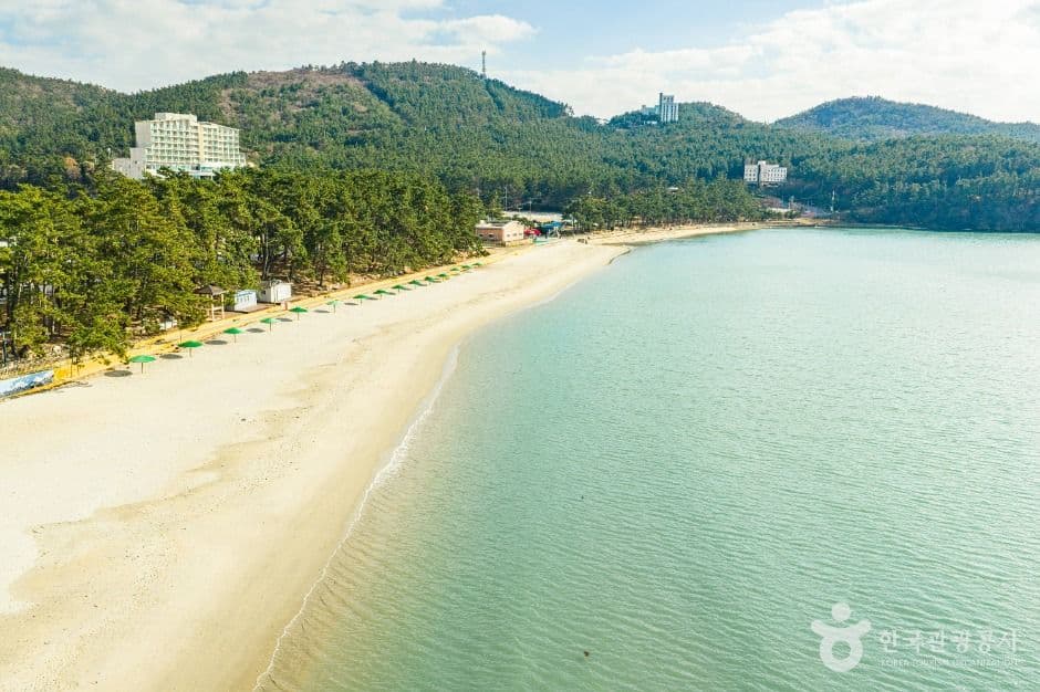 땅끝송호해수욕장 사진 1