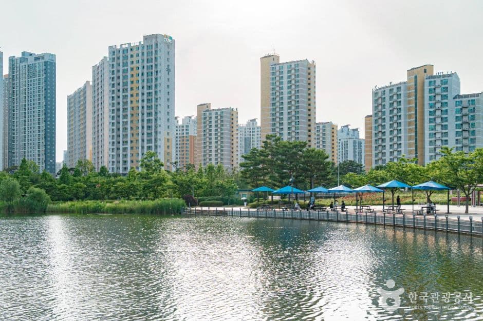 한강신도시 호수공원 사진 4