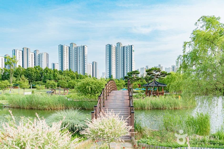 한강신도시 호수공원 사진 5