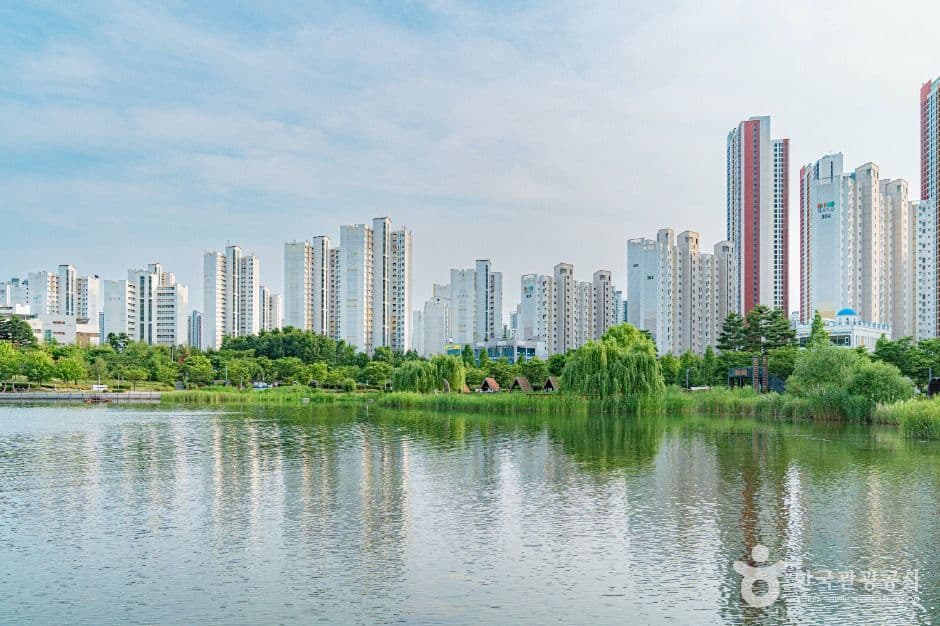 한강신도시 호수공원 사진 7