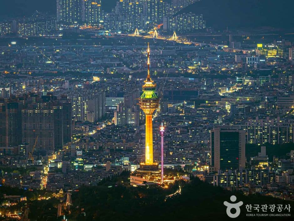 앞산 해넘이전망대 사진 1